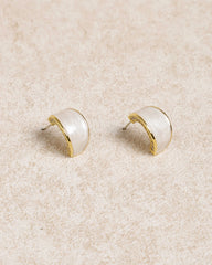 Silver Metal Earrings