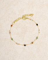 Gold Spacer Beads Bracelet