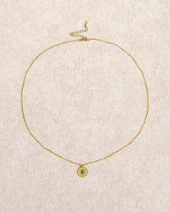 Gold Titanium Tteel Necklace