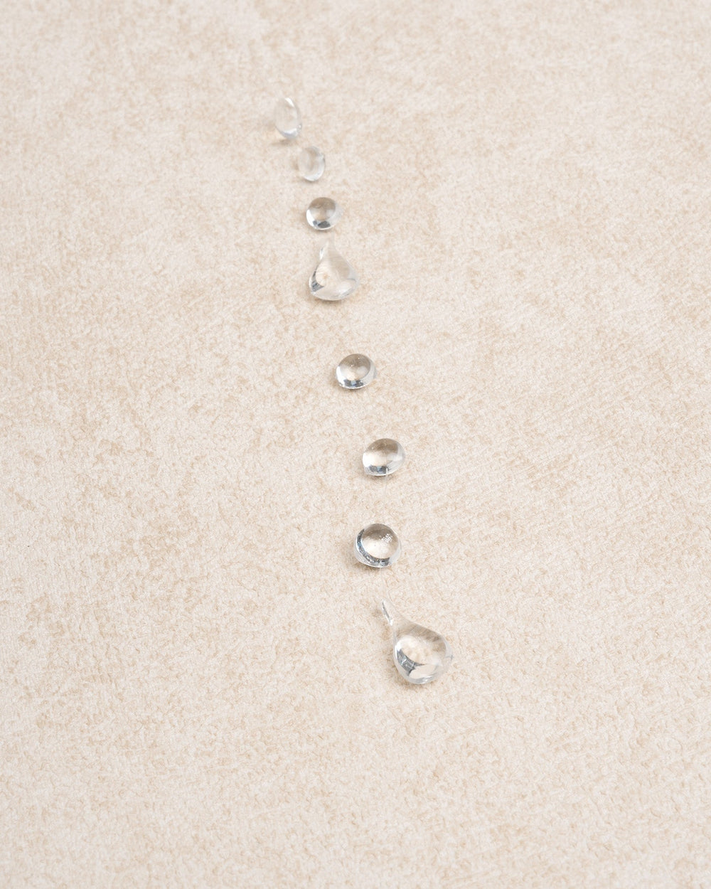 White Clear Crystal Dewdrop Necklace