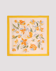 Yellow Floral Scarve