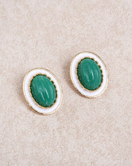 Green Earrings