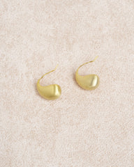 Gold Brass Earrings