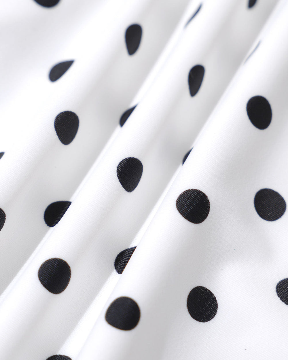 White Halter Polka Dot Triangle Bikini Set