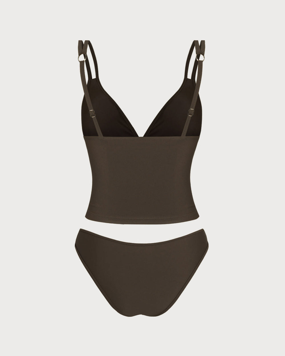Coffee High Stretch Tankini Set