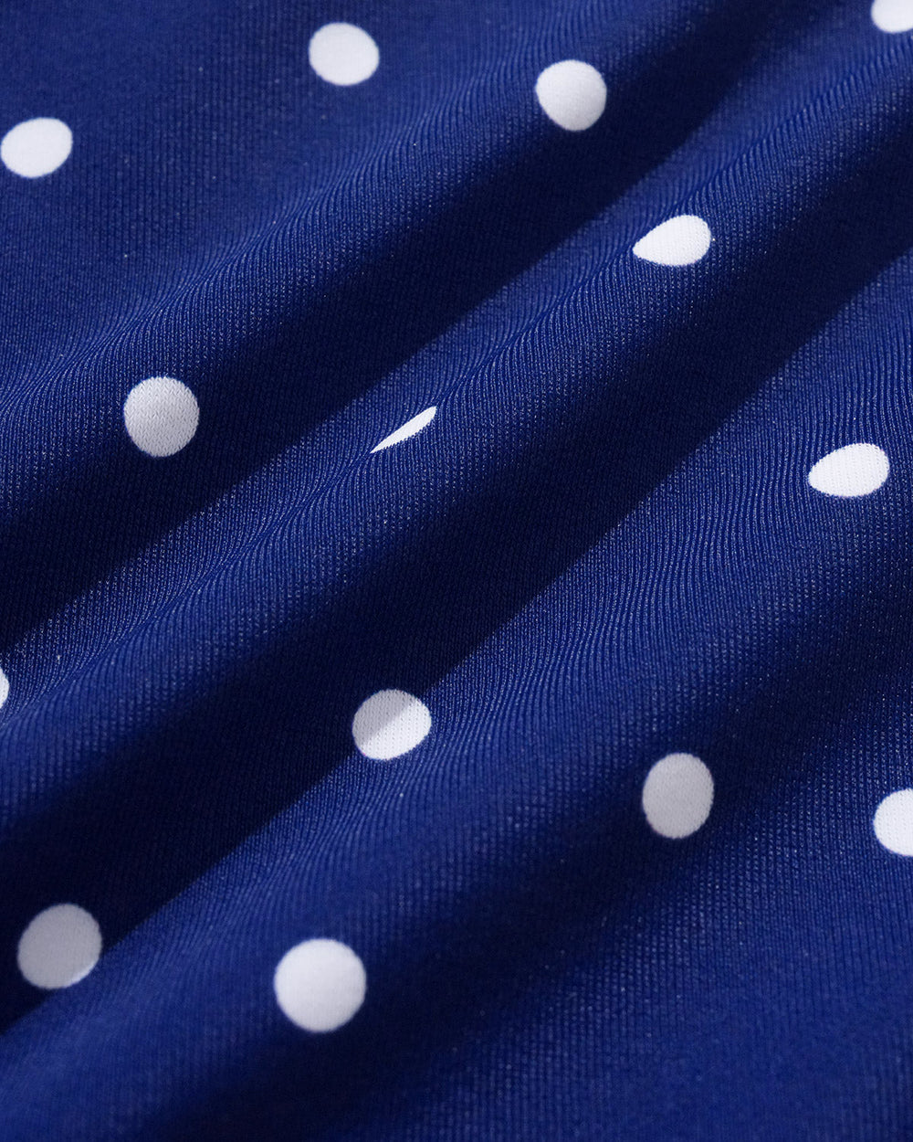 Blue Polka Dots Bralette Bikini Sets