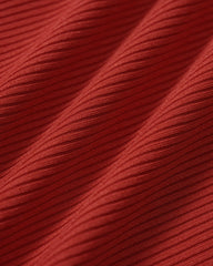 Red Halter Triangle One Piece Swimwear