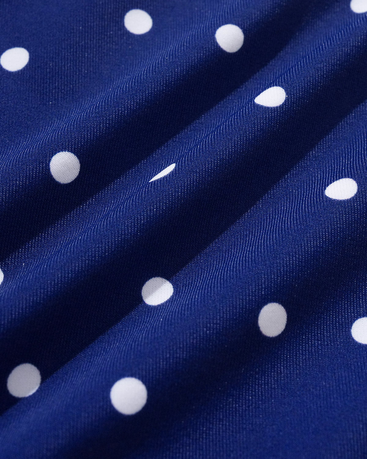 Blue Polka Dot Bikini Set