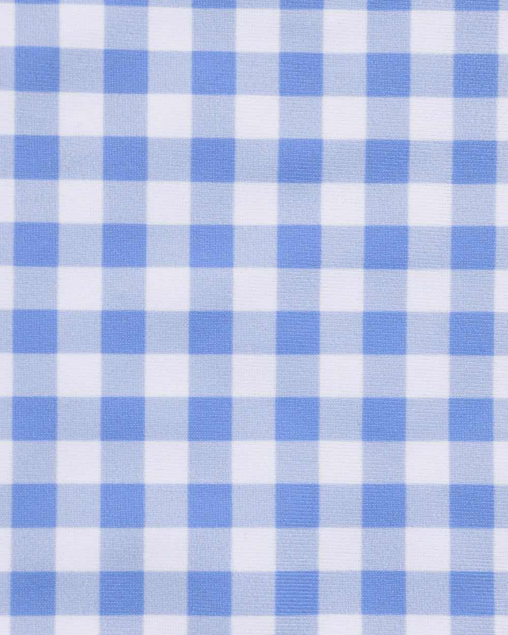 Blue Plaid Underwire One Piece