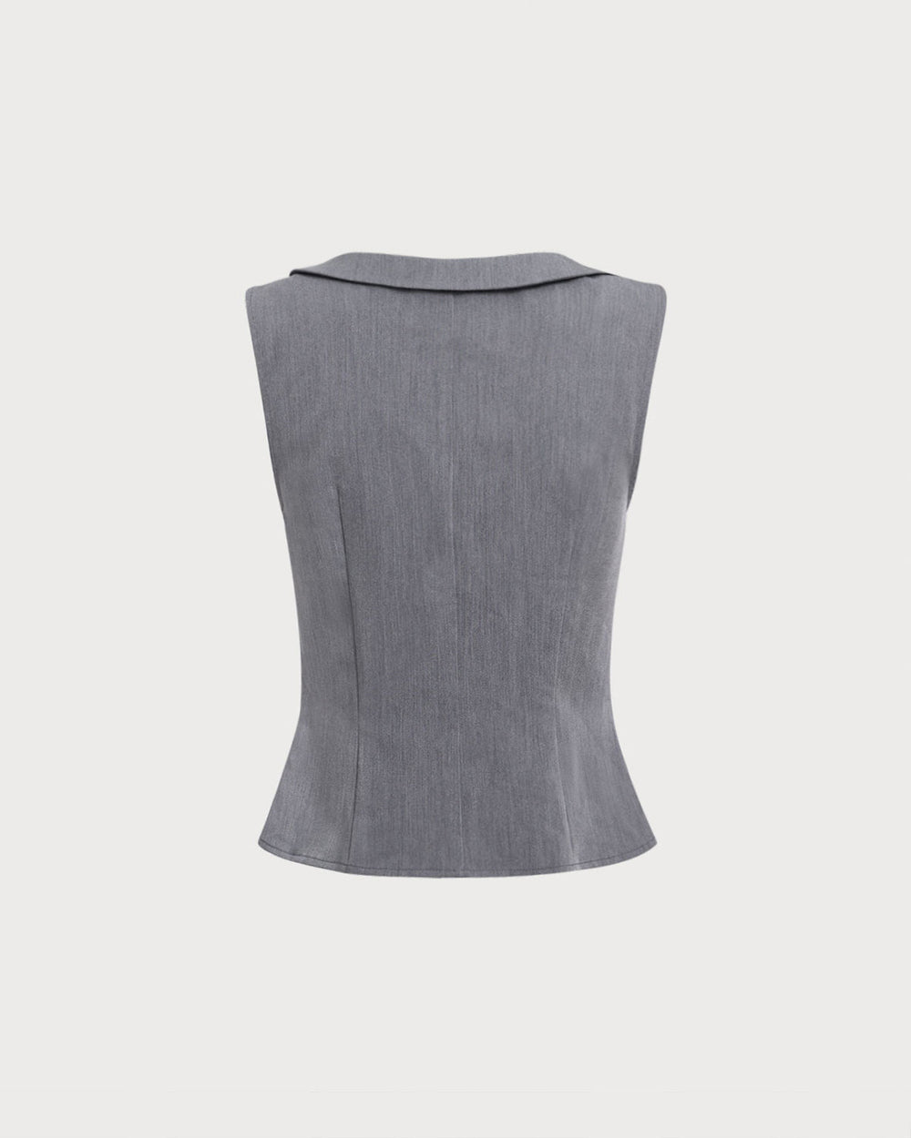 Collared Button Tank Top