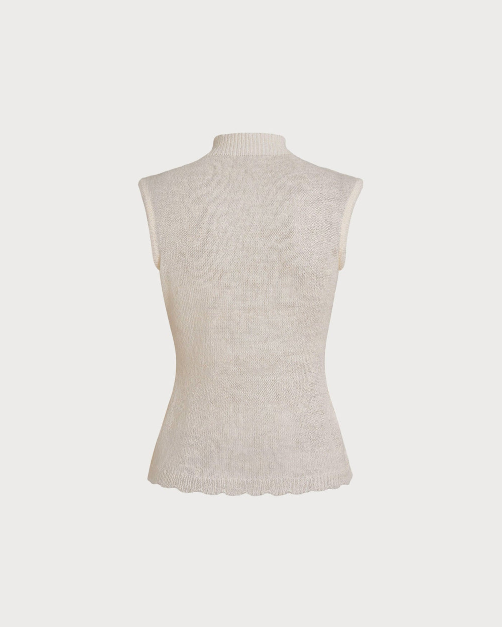 Apricot Turtle Textured Tank Top