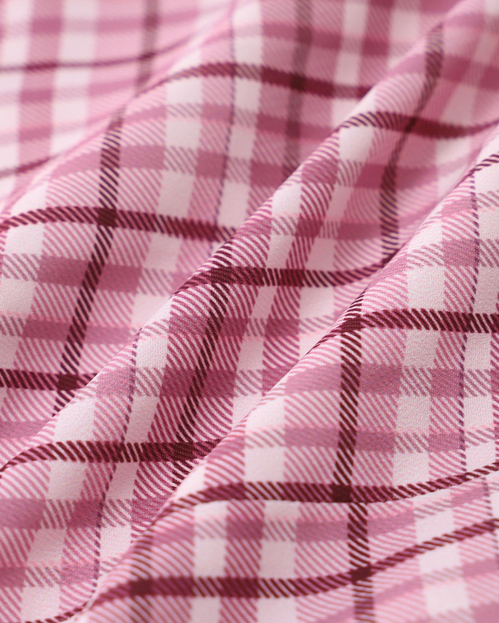 Pink Plaid Cami Top