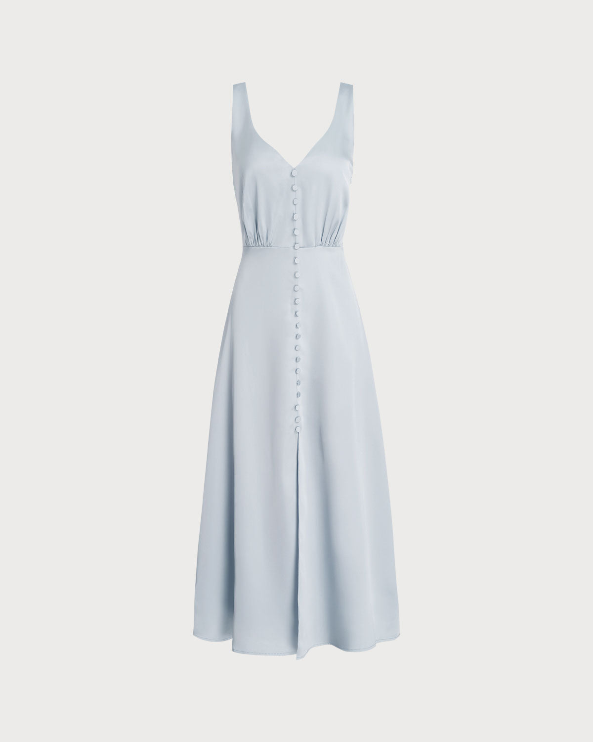 A-Line Sleeveless Maxi Dress