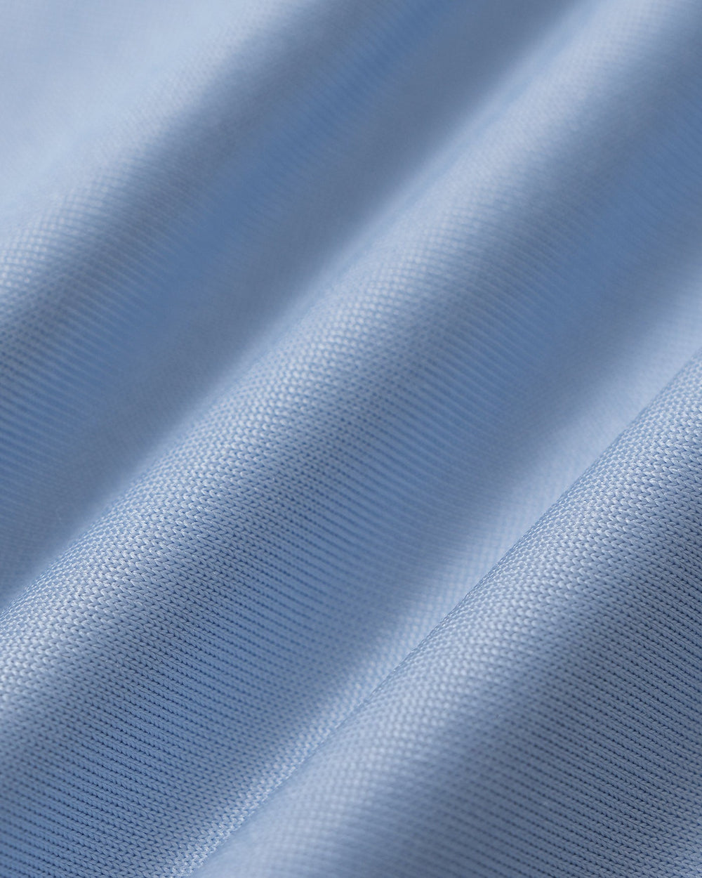 Blue Solid Pleated Tank Top
