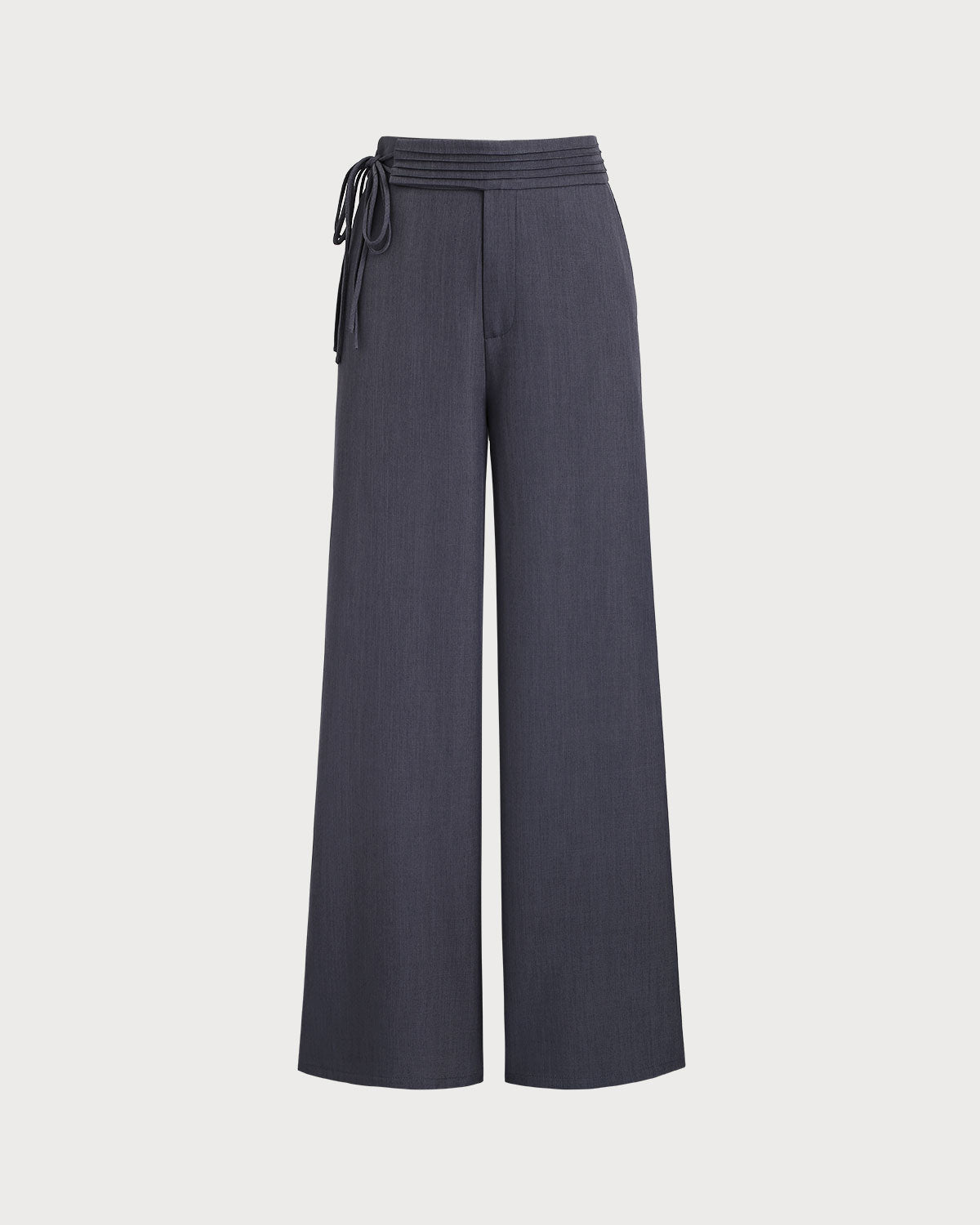 Natural Waisted Casual Straight Pants
