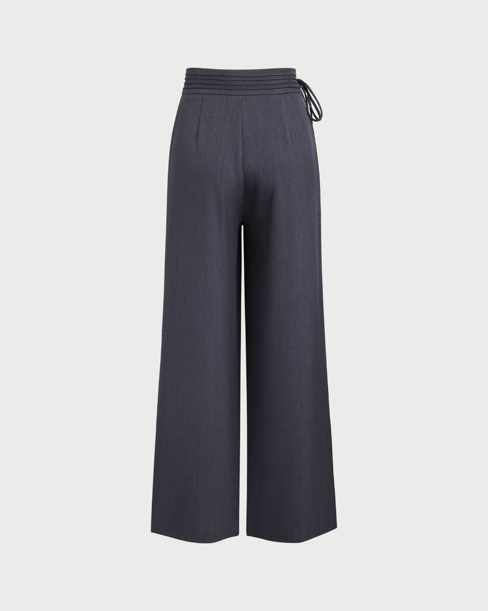 Natural Waisted Casual Straight Pants