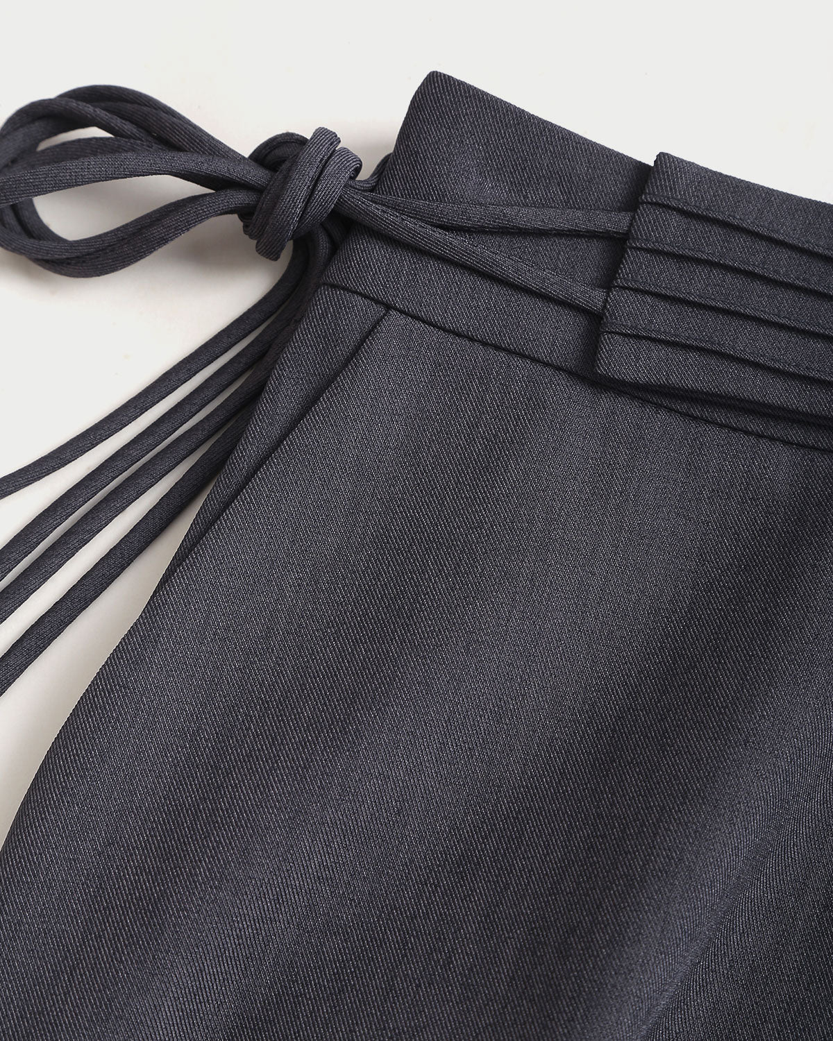 Natural Waisted Casual Straight Pants