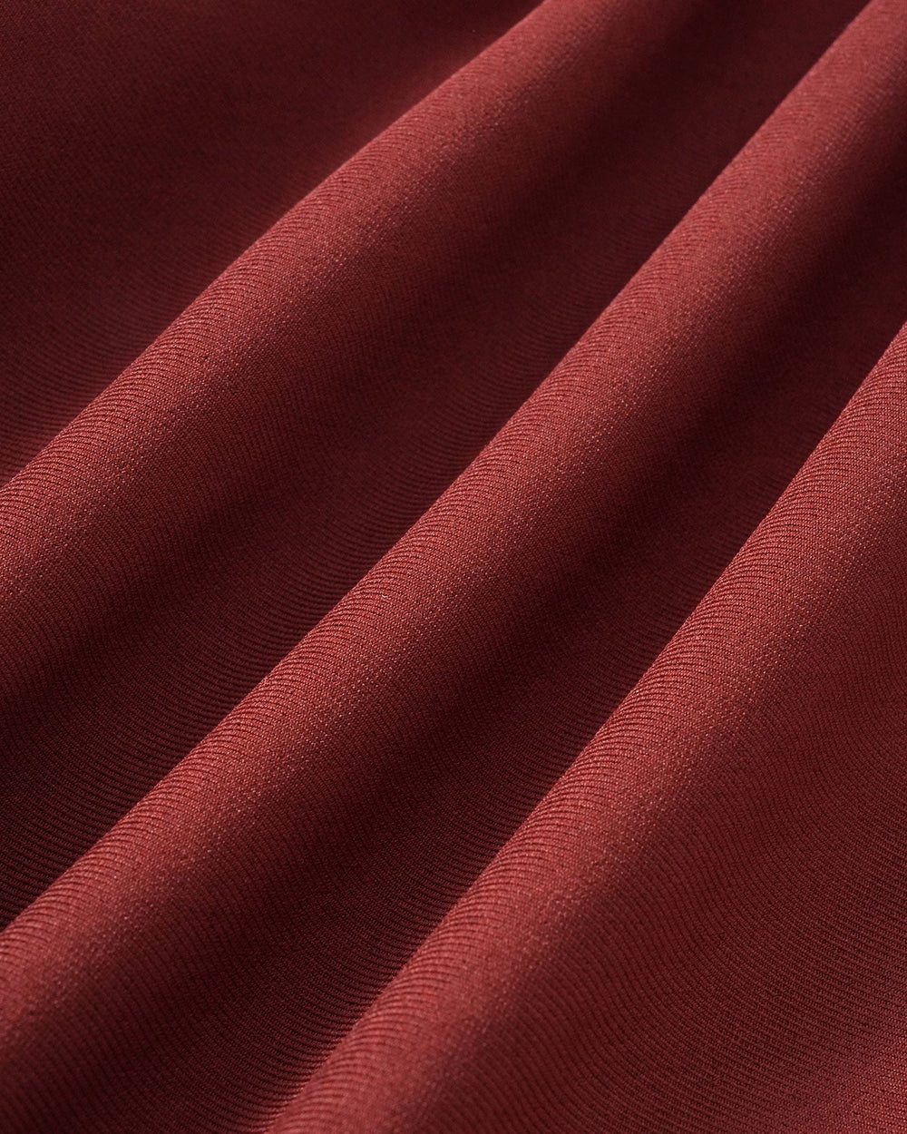 Red Ruched A-Line Mini Skirt