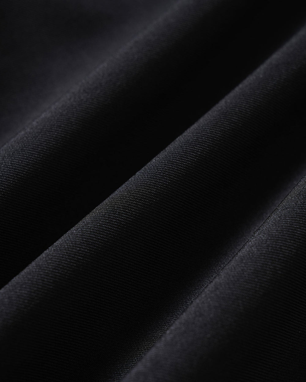 Black Natural Waisted Straight Pants