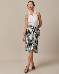 The White Collared Button Up Sleeveless Shirt