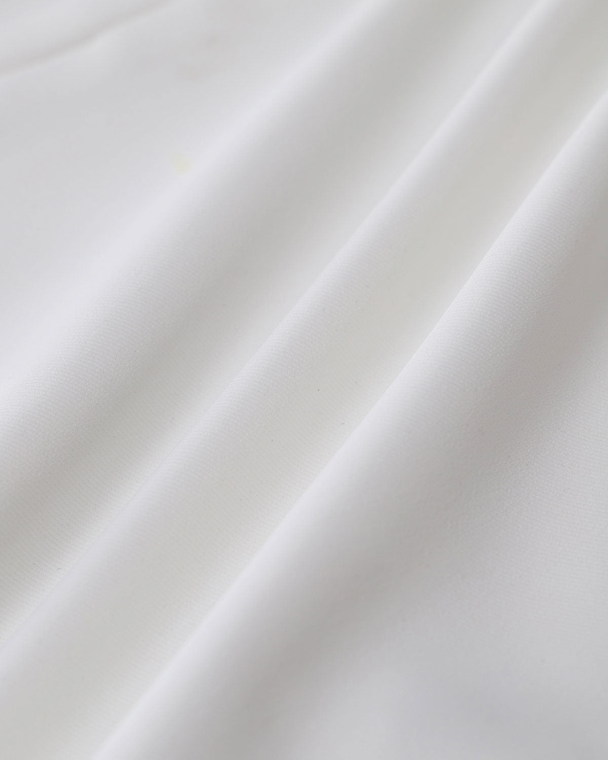 White Irregular Mini Skirt
